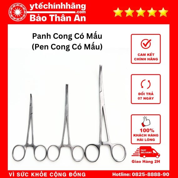 Panh Y tế hay còn gọi là Pen y tế, kẹp gắp giúp hỗ trợ trong việc sơ cứu vết thương cá nhân hoặc trong các phẫu thuật.
