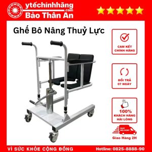 ghế bô nâng thủy lực