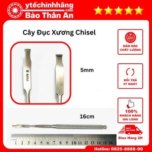 Cây Đục Xương Chisel 16cm 6 Cay Duc Xuong Chisel 16cm 5mm