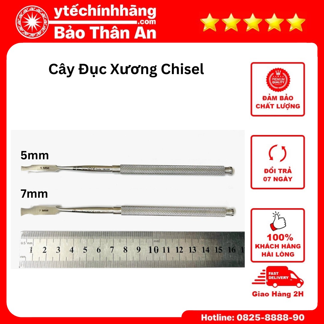Cây Đục Xương Chisel 16cm Cay Duc Xuong Chisel 16cm
