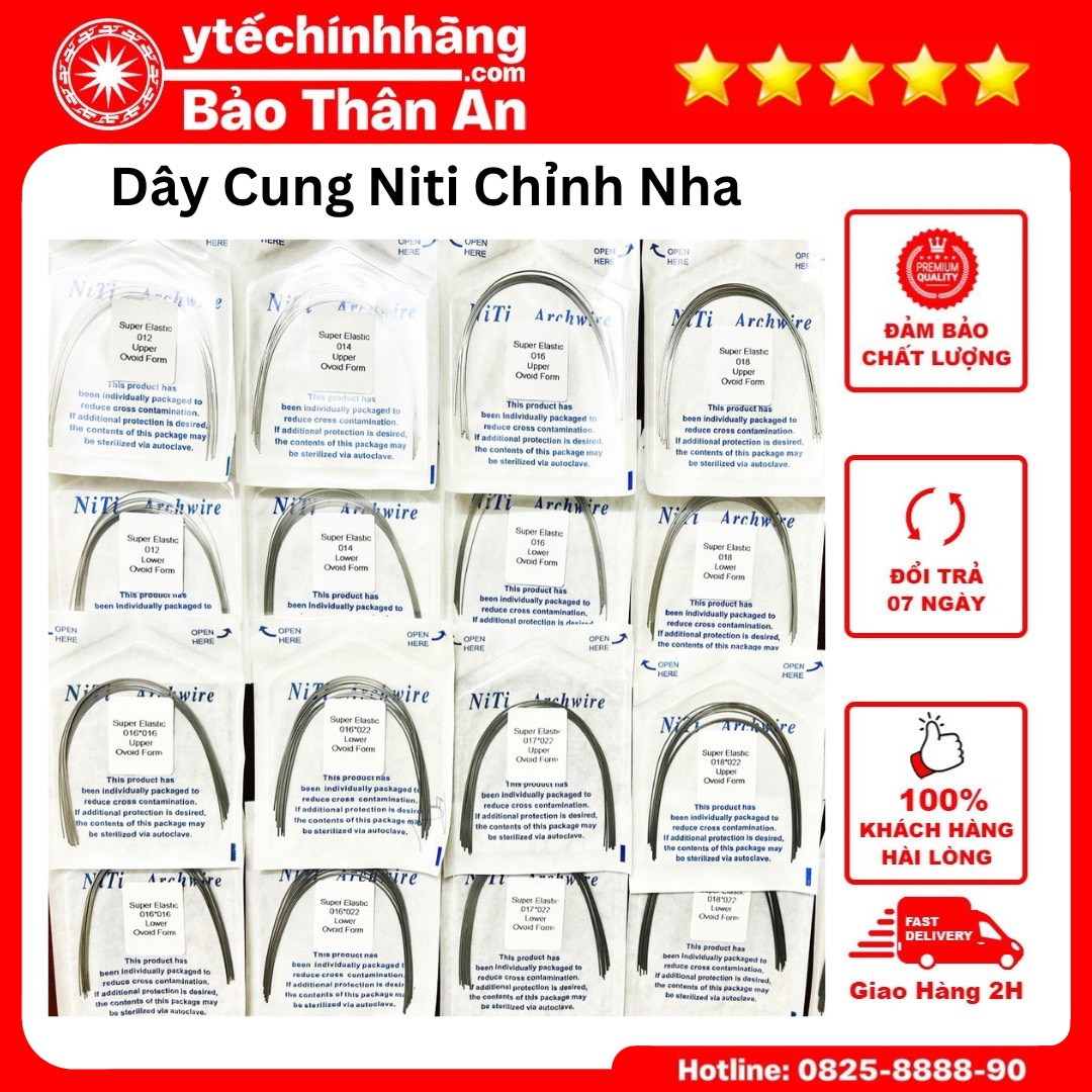 Dây Cung Niti Chỉnh Nha (2) Day Cung Niti Chinh Nha 2