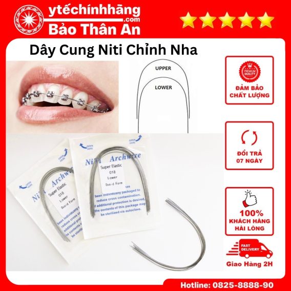 Dây Cung Niti Chỉnh Nha 9 Day Cung Niti Chinh Nha