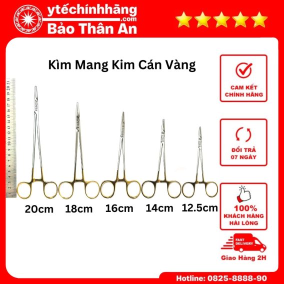 Kìm Mang Kim Cán Vàng 24 Kim Mang Kim Can Vang
