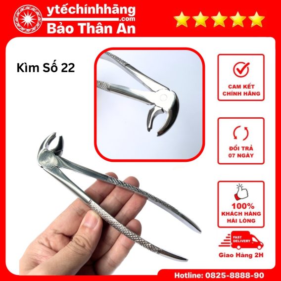 Kìm Nhổ Răng Người Lớn Lẻ Các Số