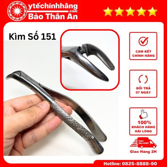 Kìm Nhổ Răng Người Lớn Lẻ Các Số