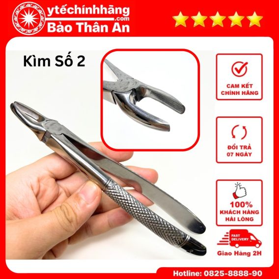 Kìm Nhổ Răng Người Lớn Lẻ Các Số