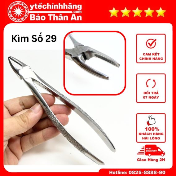 Kìm Nhổ Răng Người Lớn Lẻ Các Số