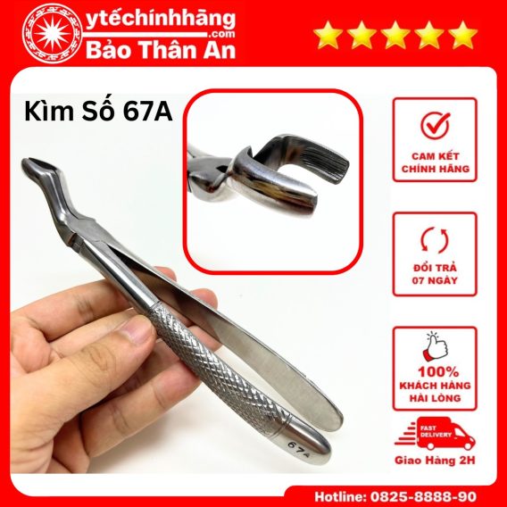 Kìm Nhổ Răng Người Lớn Lẻ Các Số