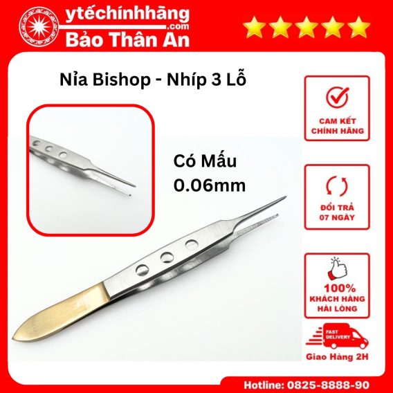 Nia Bishop Nhip 3 Lo Chuoi Vang Co Mau 0.06mm