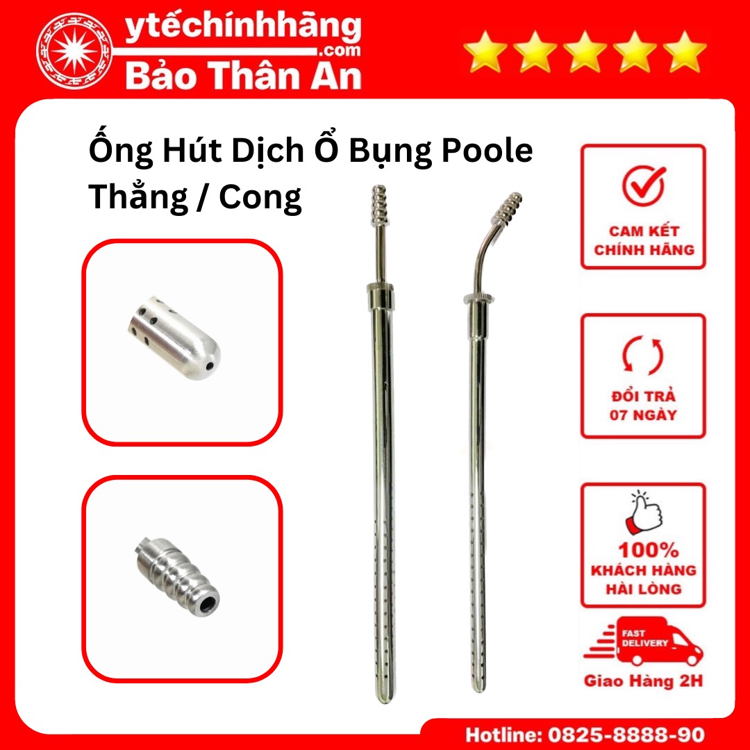 Ống Hút Dịch Ổ Bụng Poole (1) Ong Hut Dich O Bung Poole 1