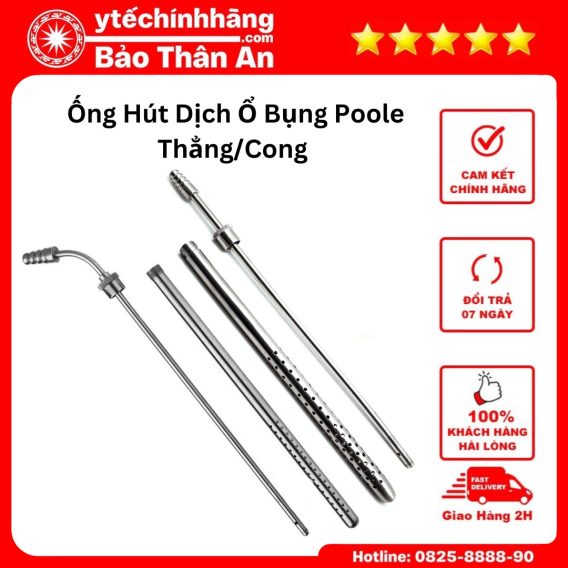 Ống Hút Dịch Ổ Bụng Poole 15 Ong Hut Dich O Bung Poole