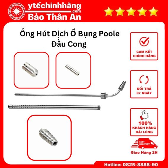 Ống Hút Dịch Ổ Bụng Poole 20 Ong Hut Dich O Bung Poole Cong 1