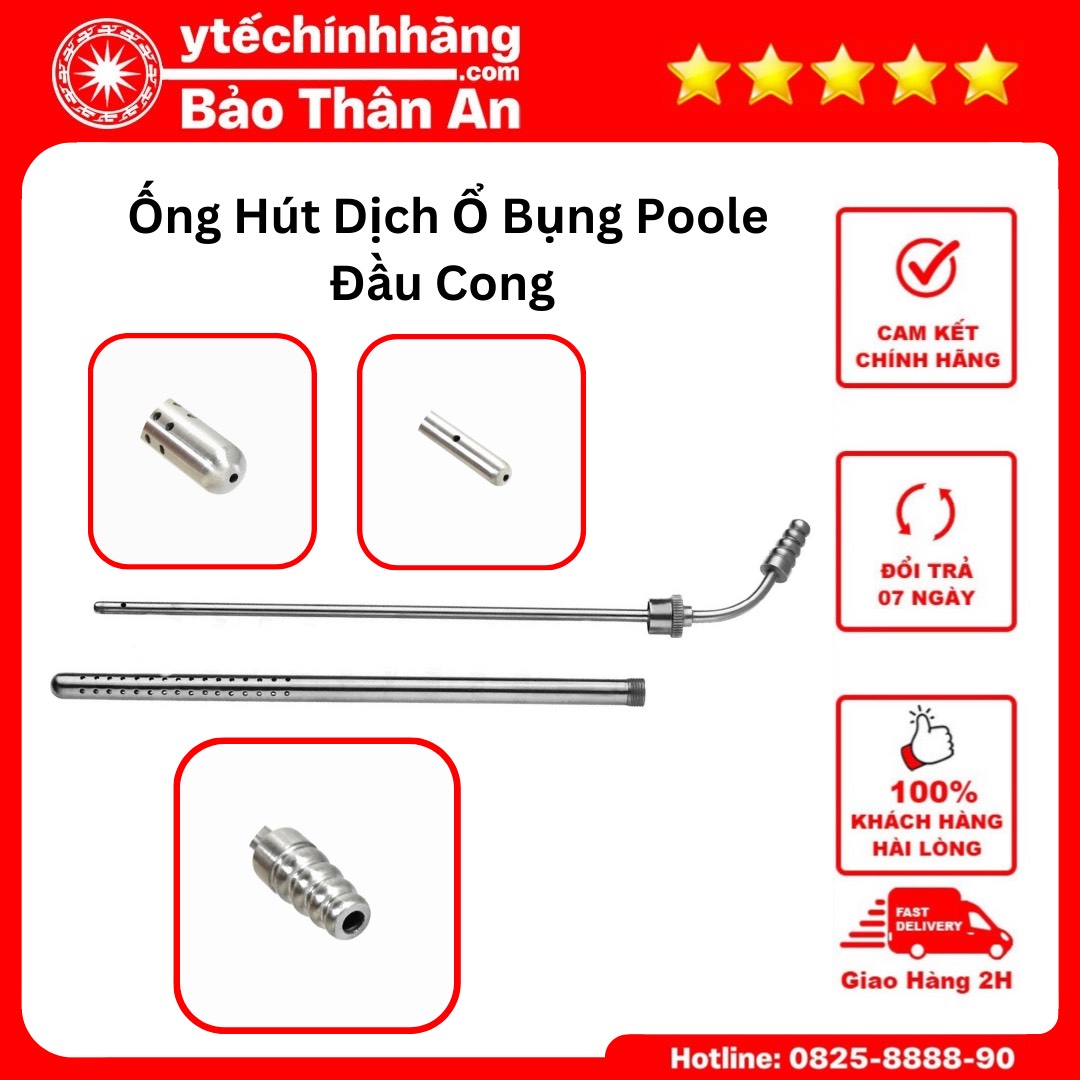 Ống Hút Dịch Ổ Bụng Poole Cong (1) Ong Hut Dich O Bung Poole Cong 1