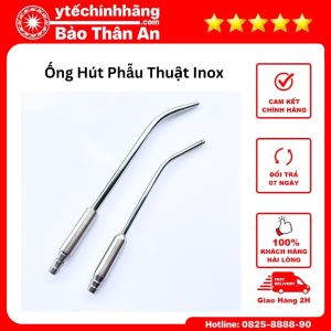 Ống Hút Phẫu Thuật Inox