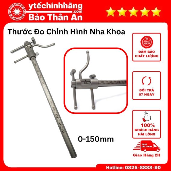 Thước Đo được làm bằng chất liệu thép không gỉ, bền sử dụng lâu dài.