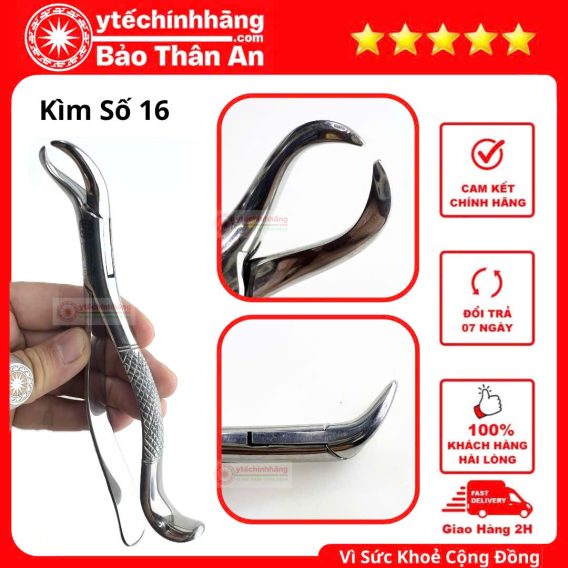 Kìm Nhổ Răng Người Lớn Lẻ Các Số