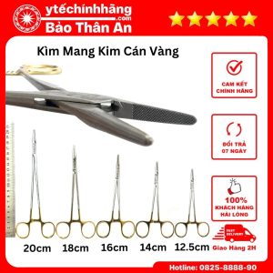 Kìm Mang Kim Cán Vàng
