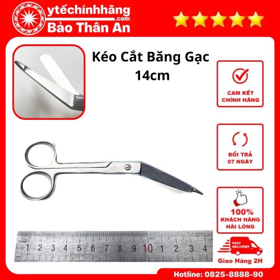 Kéo Cắt Băng 22 Keo Cat Bang Bot 14cm