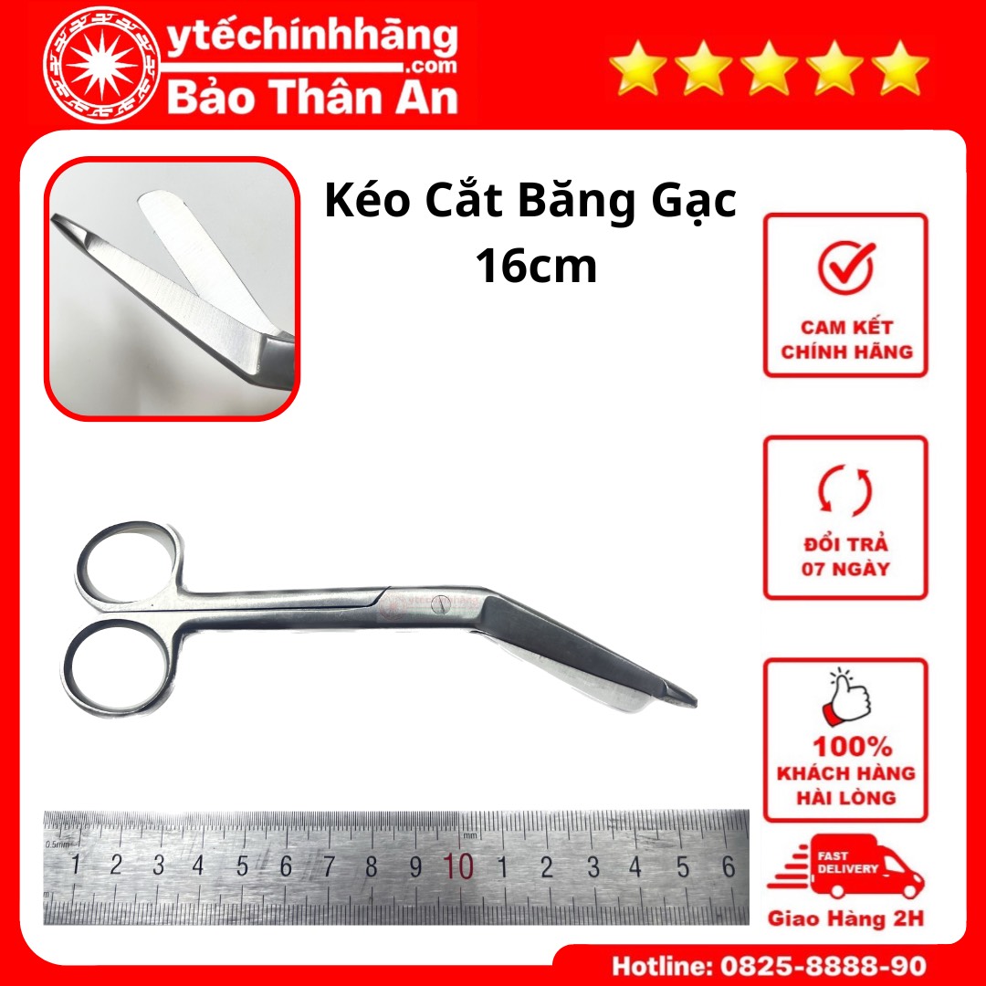 Kéo Cắt Băng Bột 16 Keo Cat Bang Bot 16