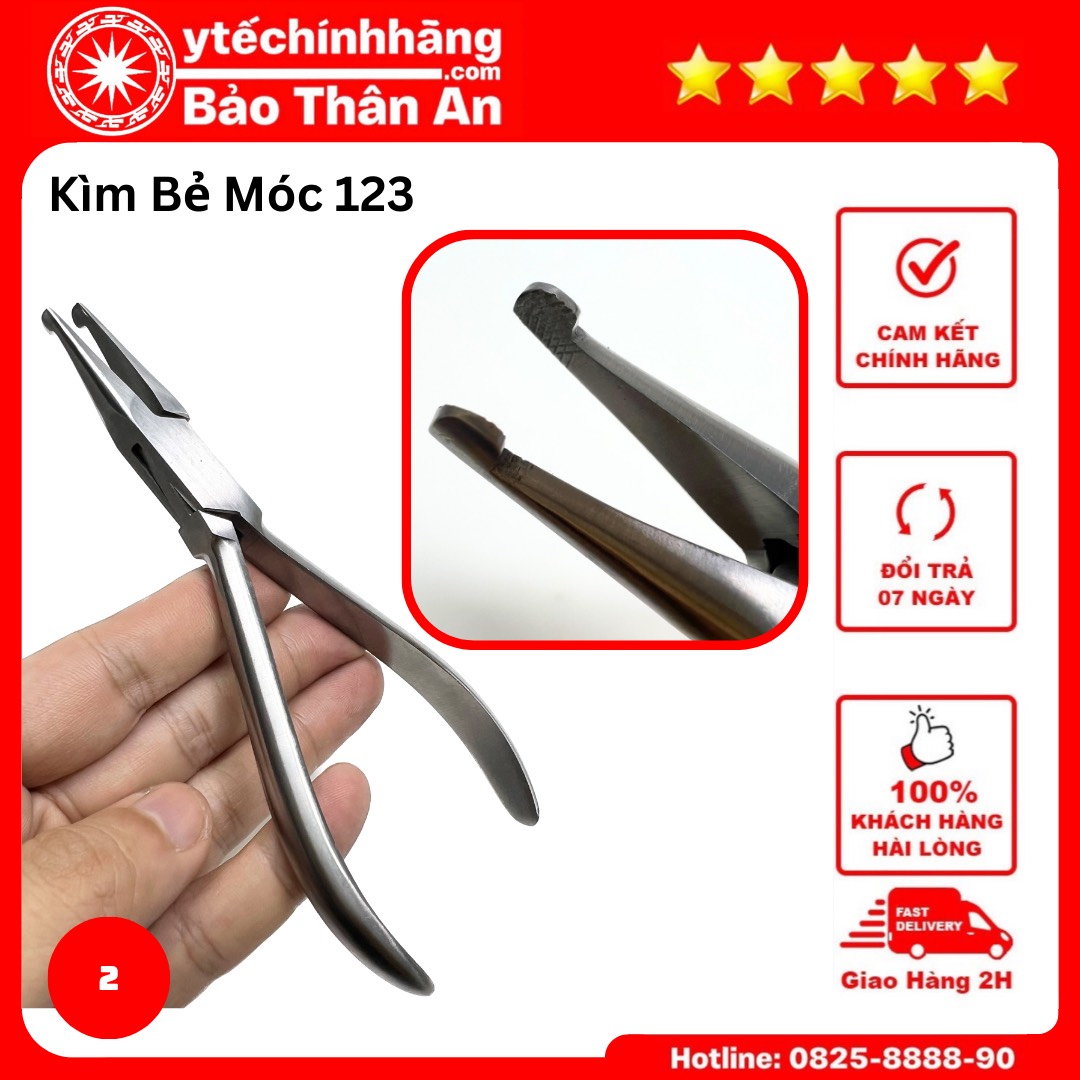 Kìm Bẻ Móc 123 Kim Be Moc 123