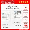 Mac cai rang