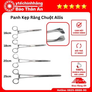 Panh Kẹp Răng Chuột Allis