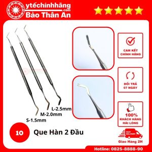 Que Hàn 2 Đầu Dẹt