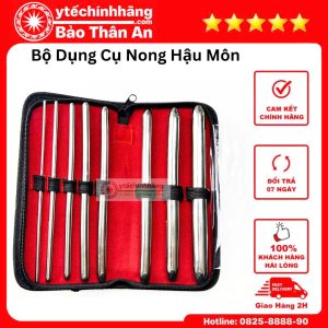 Bộ Dụng Cụ Nong Hậu Môn Inox 21 Bo Dung Cu Nong Hau Mon Inox 2