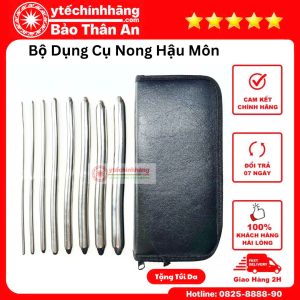 Bộ Dụng Cụ Nong Hậu Môn Inox 18 Bo Dung Cu Nong Hau Mon Inox