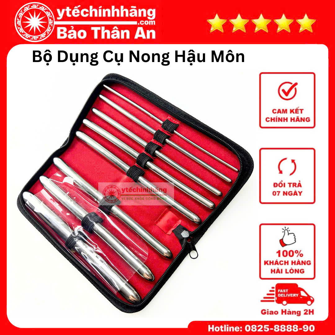 Bộ Dụng Cụ Nong Hậu Môn Inox 4 Bo Dung Cu Nong Hau Mon Inox 4