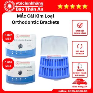 Mac cai rang kim loai orthodontic Brackets MBT