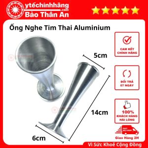 Ong nghe tim thai nhom aluminium 2