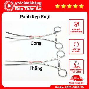 Panh Kep Ruot thang cong co 25cm