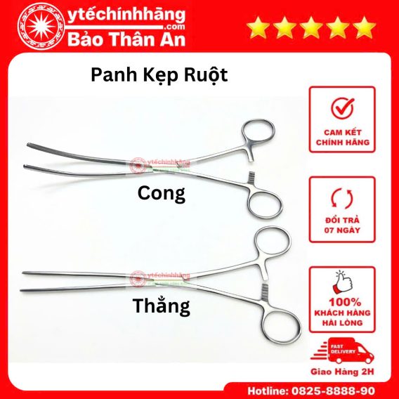 Panh Kep Ruot thang cong co 25cm