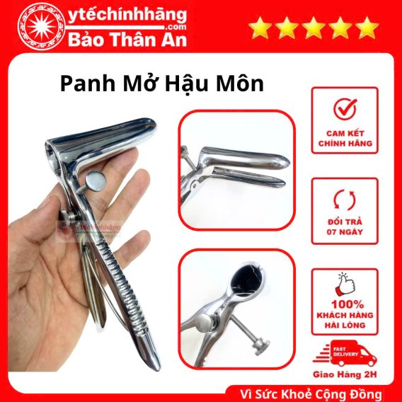 Bộ Dụng Cụ Nong Hậu Môn Inox 48 Panh Mở Hậu Môn hay Kìm Mở Hậu Môn
