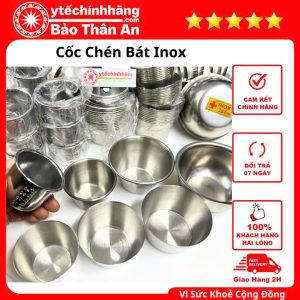 Cốc Chén Bát Inox 14 Cốc Chén Bát Inox