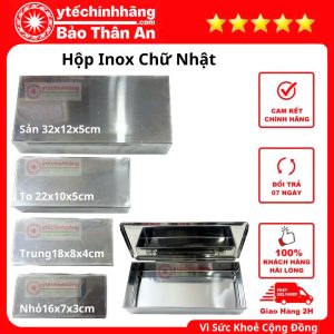 Hộp Inox Chữ Nhật