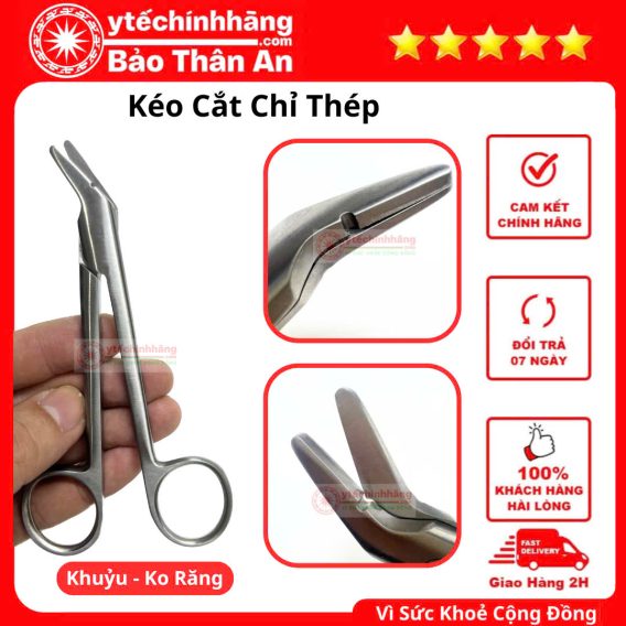 Keo Cat Chi Thep khuyu ko rang