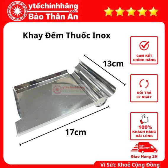 Bát Cốc Giá Hộp Khay Inox 29 Khay Dem Thuoc Inox