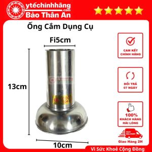 Ống Cắm Panh 7 Bát Cốc Giá Hộp Khay Inox