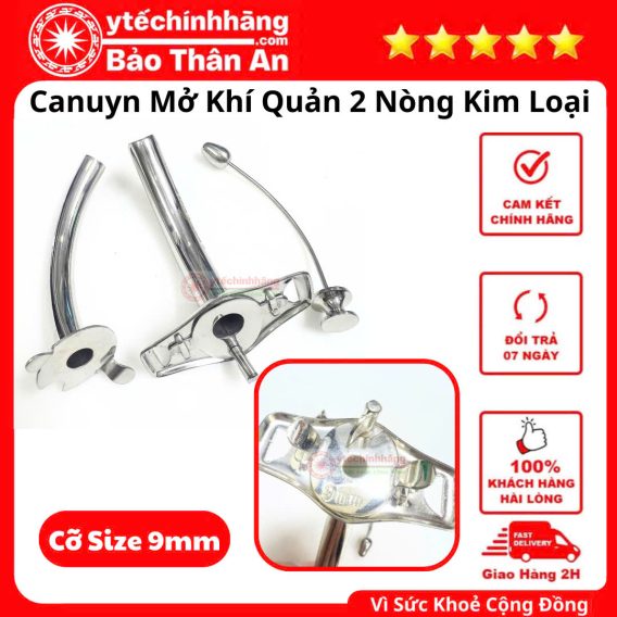 Ong Mo Khi Quan Canuyn 2 Nong Hop Kim Bac 9mm