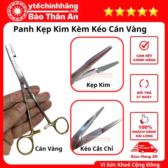 Panh Kep Kim Keo Can Vang 16cm