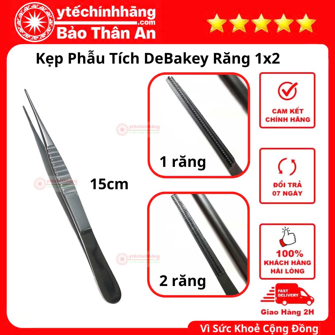 Kẹp Phẫu Tích DeBakey 2 Kẹp Phẫu Tích DeBakey 2
