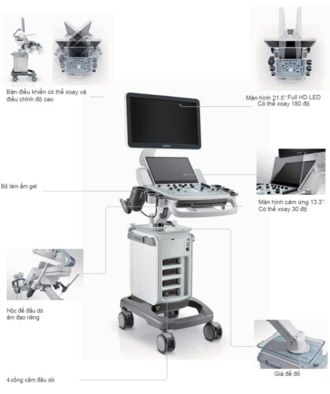 Máy siêu âm bàn đẩy Mindray DC-39 5 DC 39 3 01