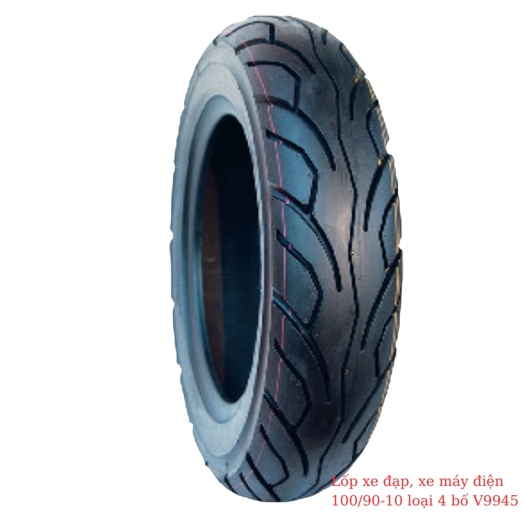 Lốp xe ga không săm 100/90-10 xe Lead, SCR, Atila, Spacy sau