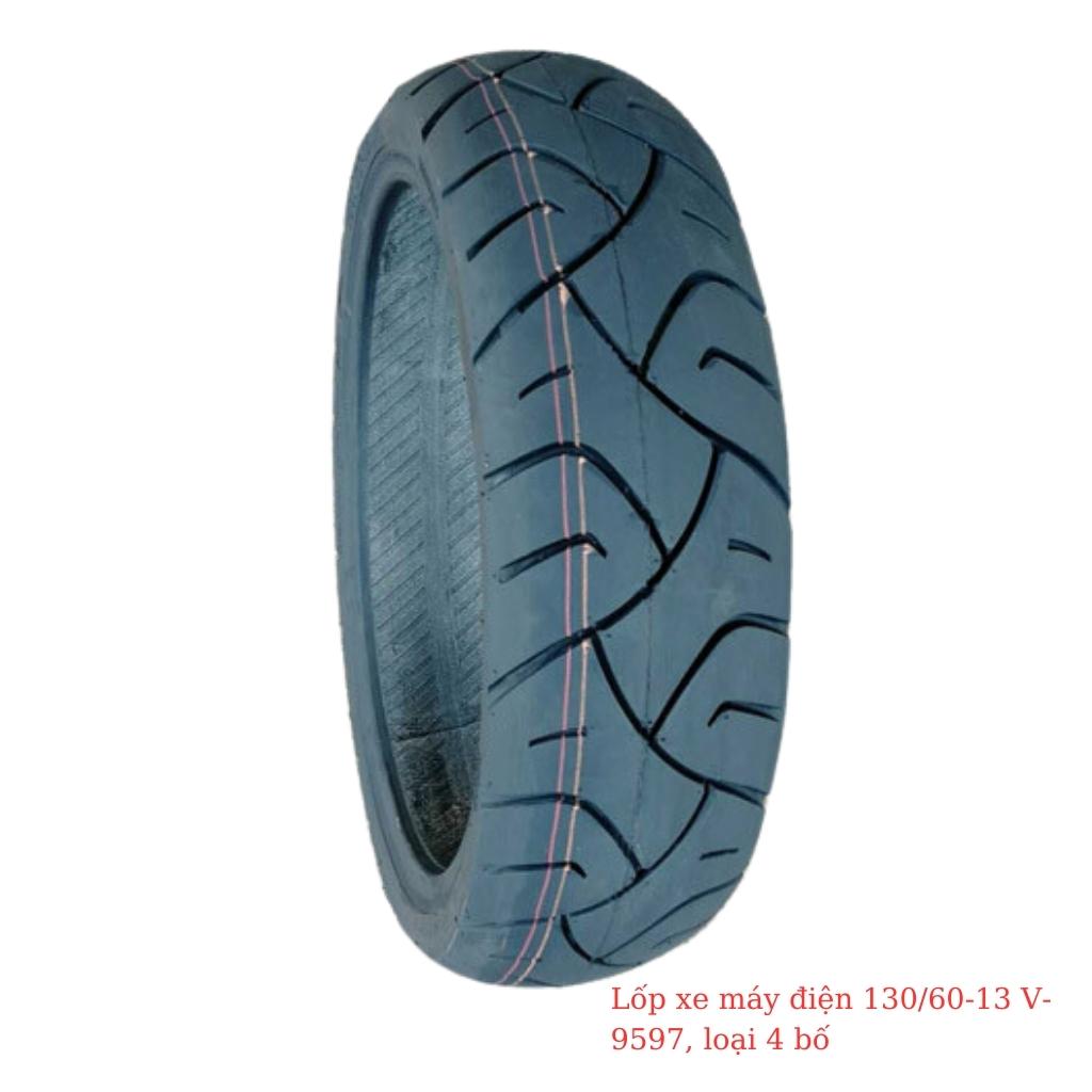 Lốp xe máy điện 130/60-13 V-9597 loại 4 bố 4 lop xe may dien 130 60 13 v9597 4 bo 2