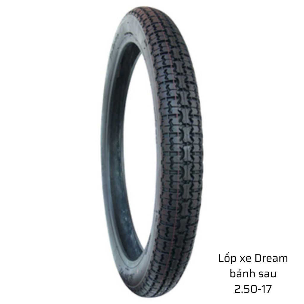 Lốp xe Dream trước 2.25-17 có săm nhãn hiệu Veloce, Đài Loan 10 lop xe may dream sau 2.50 17 v 9131 2