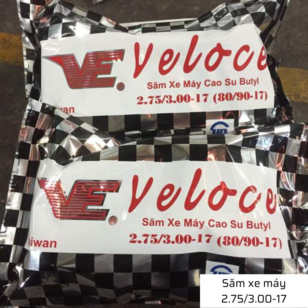 Săm ruột xe máy 2.50/2.75-17 (80/90-17) TR4 Veloce - Đài Loan