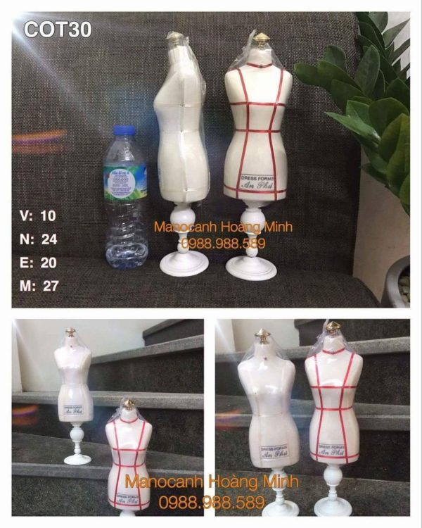 Cốt thiết kế tỉ lệ 1/4
