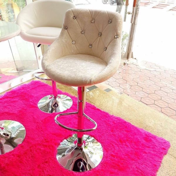 Ghế bar xoay đủ màu